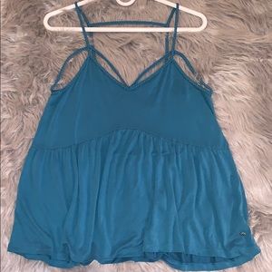 American Eagle Soft and Sexy tank teal size L